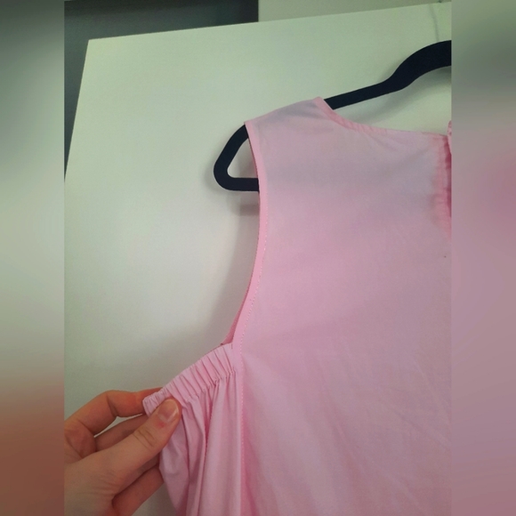 Passenger pink cotton maxi shift dress sz 12 - Picture 5 of 5